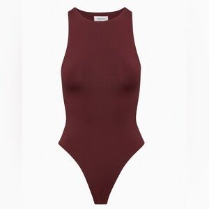 Aritzia Babaton Contour '90s Bodysuit - Rich Maroon, burgundy